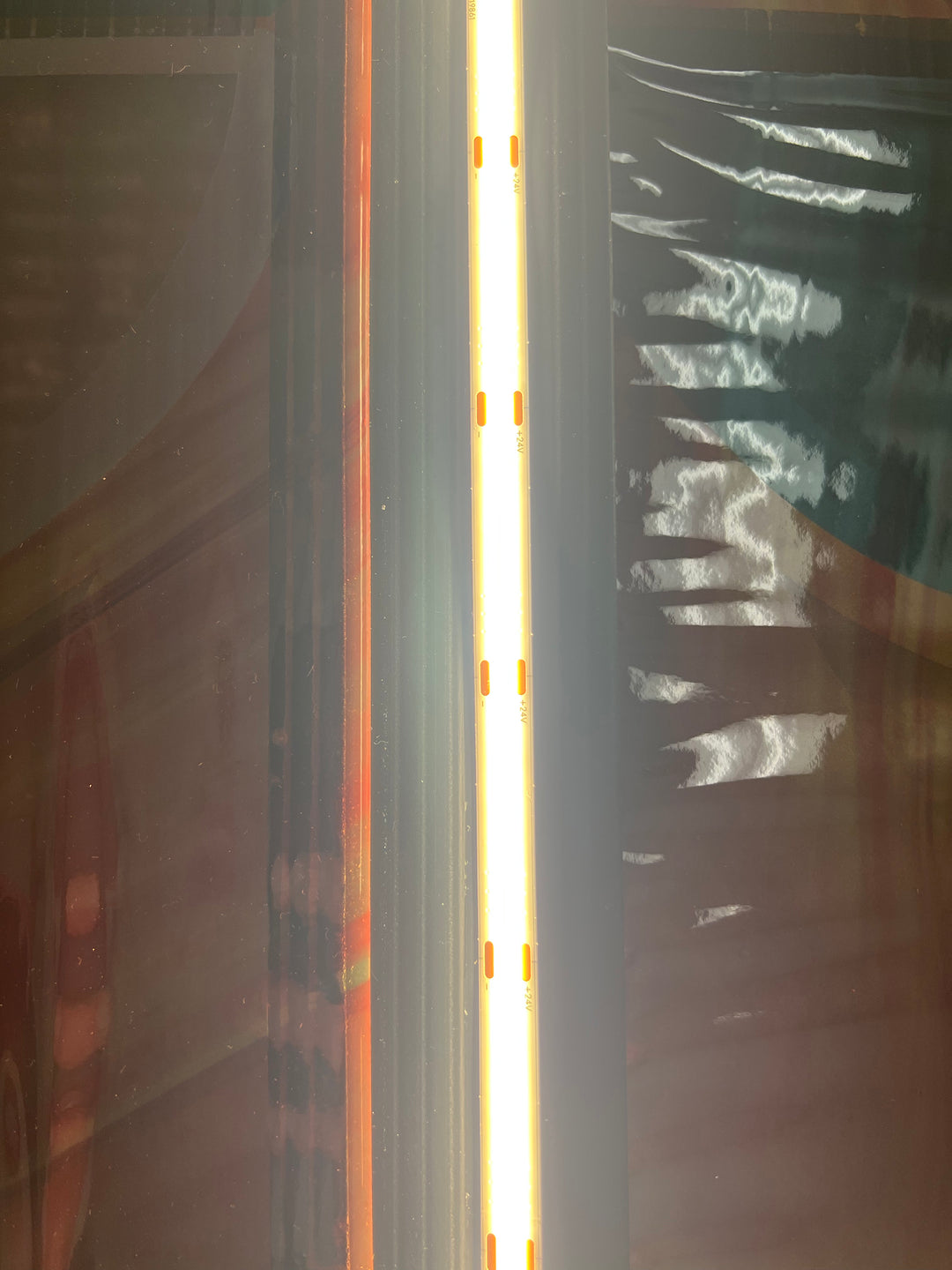 LED Light Strips for Stained Glass Tower