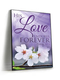 Framed Wall Art SEG Signs of Spring His Love Endures