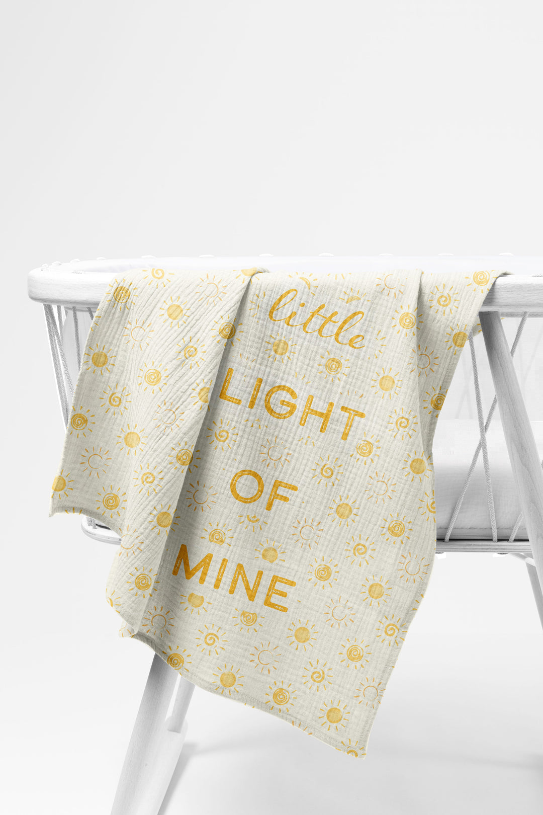 This Little Light of Mine Baby Swaddle Faith Blanket