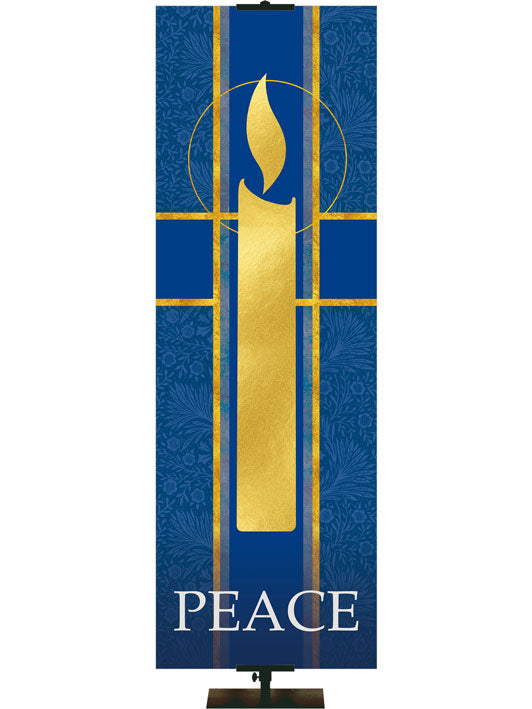 Tapestries Advent Candle Peace