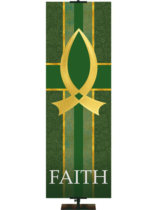 Fish Symbol and Faith Tapestries of Faith