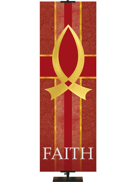 Fish Symbol and Faith Tapestries of Faith
