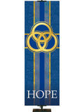 Trinity Symbol and Hope Tapestries of Faith