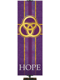 Trinity Symbol and Hope Tapestries of Faith