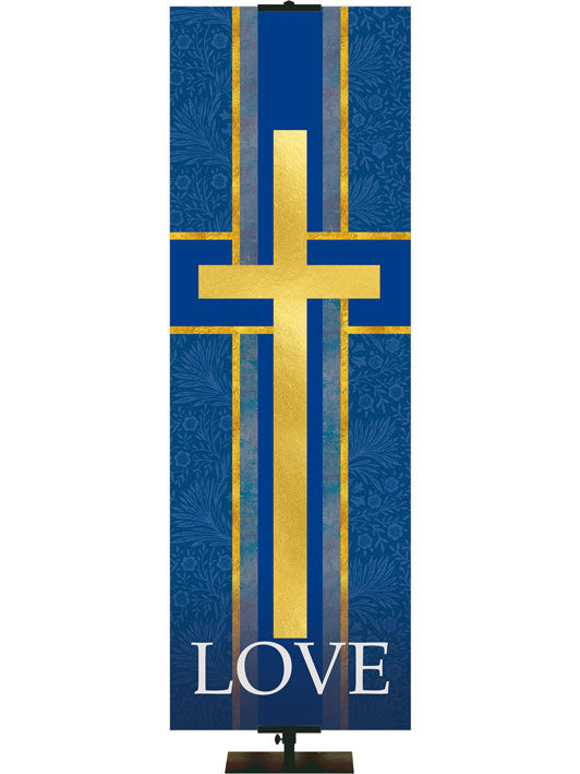 Cross Symbol and Love Tapestries of Faith