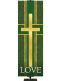 Cross Symbol and Love Tapestries of Faith