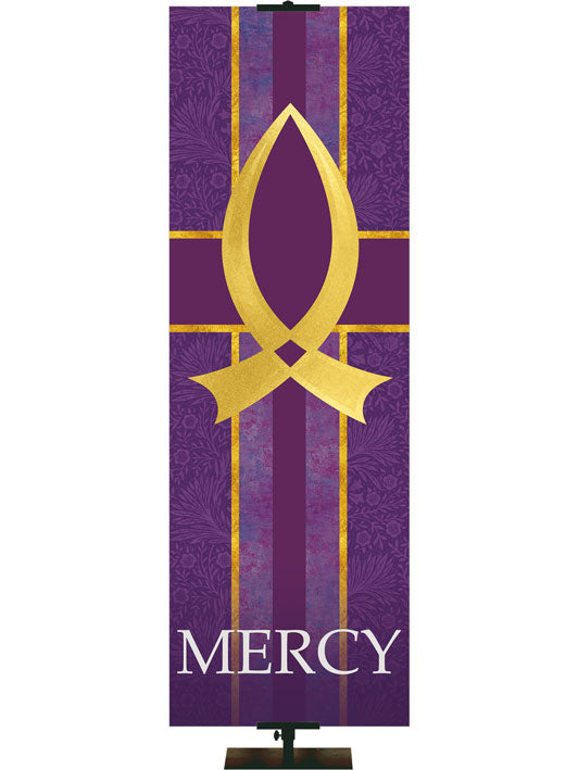 Fish Symbol and Mercy Tapestries of Faith
