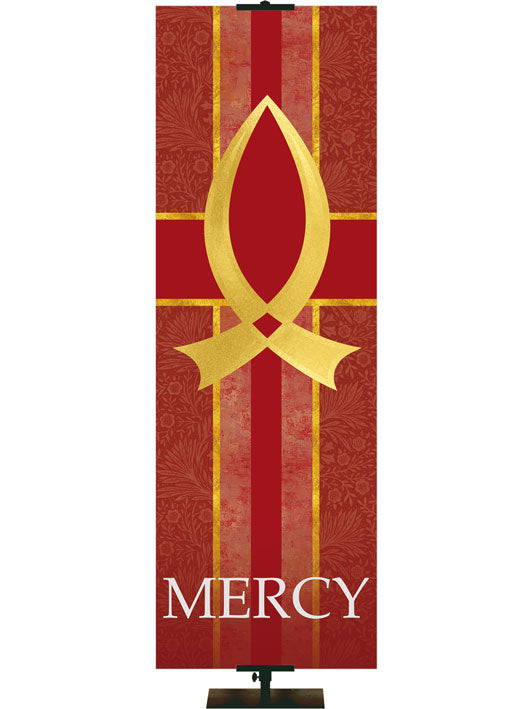 Fish Symbol and Mercy Tapestries of Faith