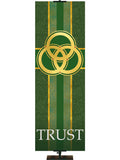 Trinity Symbol and Trust Tapestries of Faith