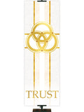 Trinity Symbol and Trust Tapestries of Faith