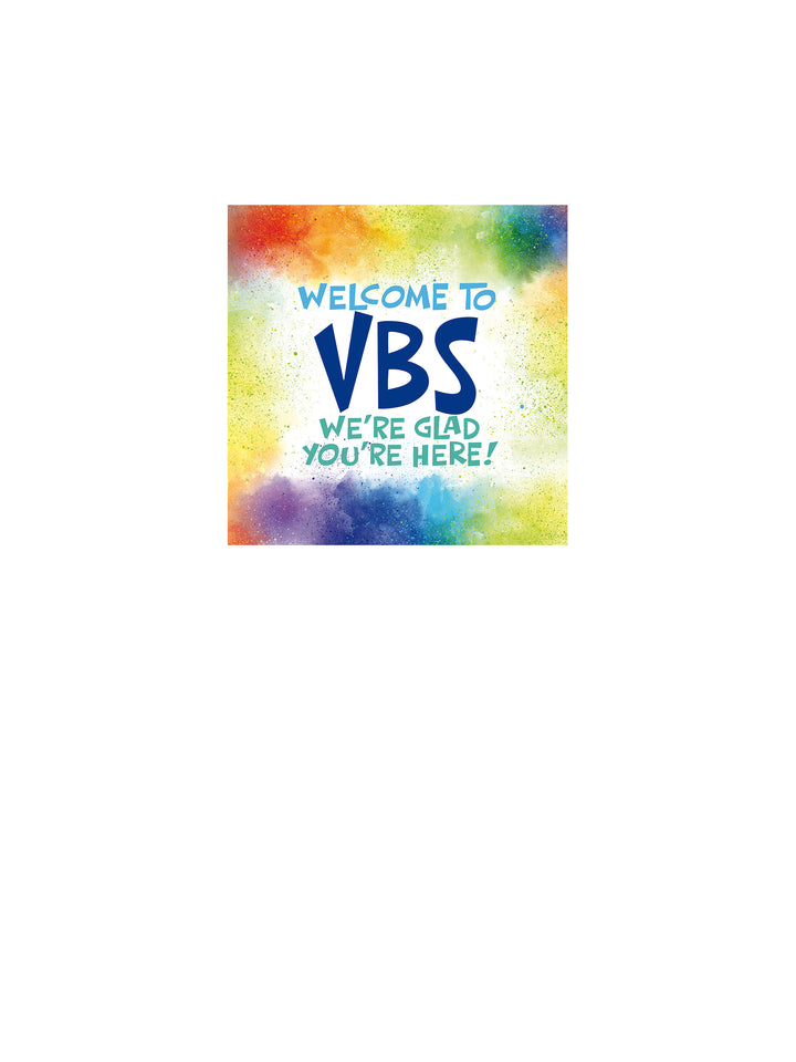 Wall Decals Welcome to VBS Color Clouds