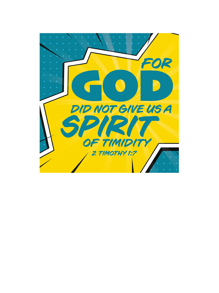 Wall Decals Spirit of Timidity Comic Book