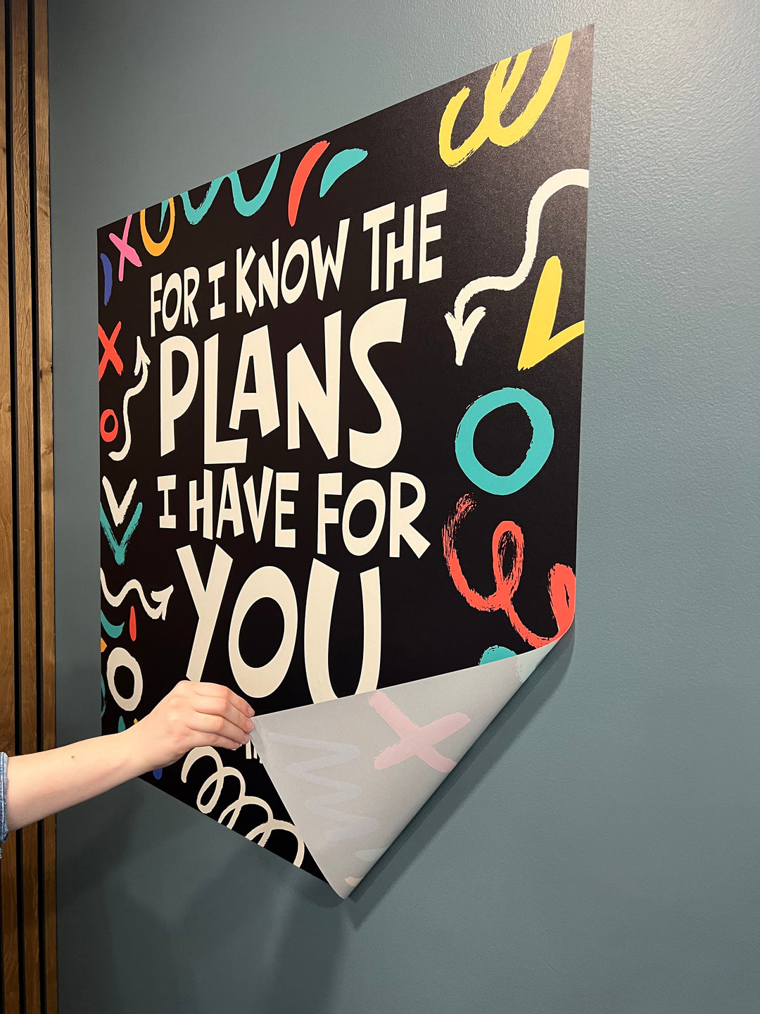 Wall Decals I Know the Plans Doodle Markers