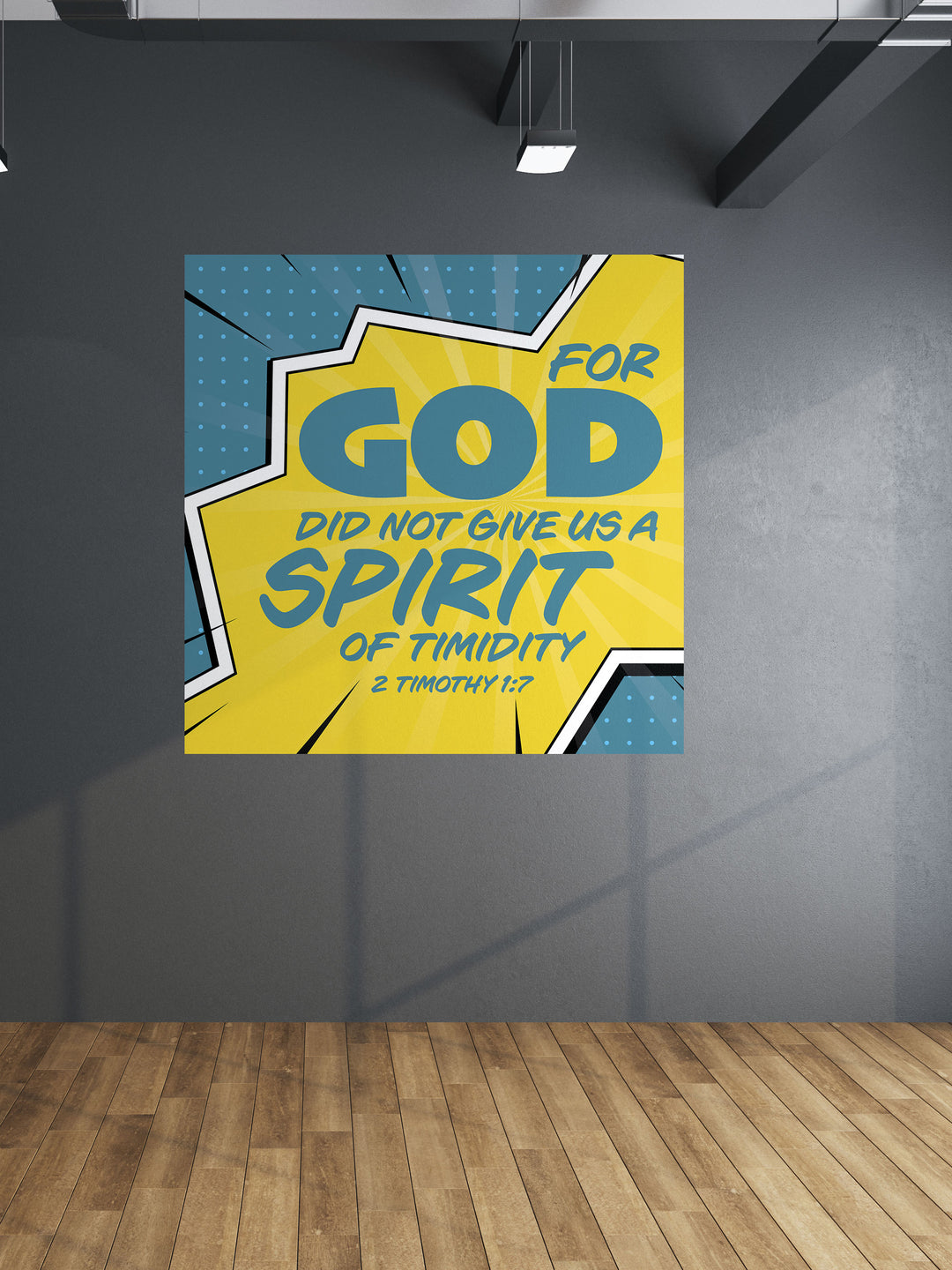 Wall Decals Spirit of Timidity Comic Book