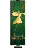 O Come Let Us Adore Him Christmas Mosaic