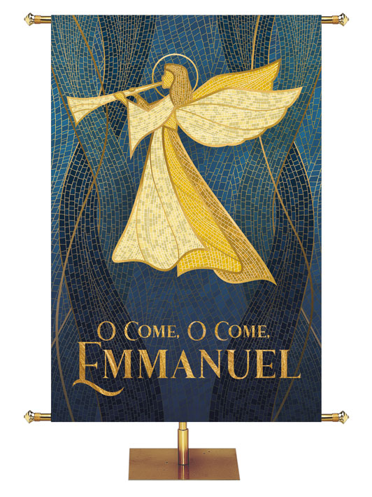 O Come, O Come, Emmanuel Christmas Mosaic