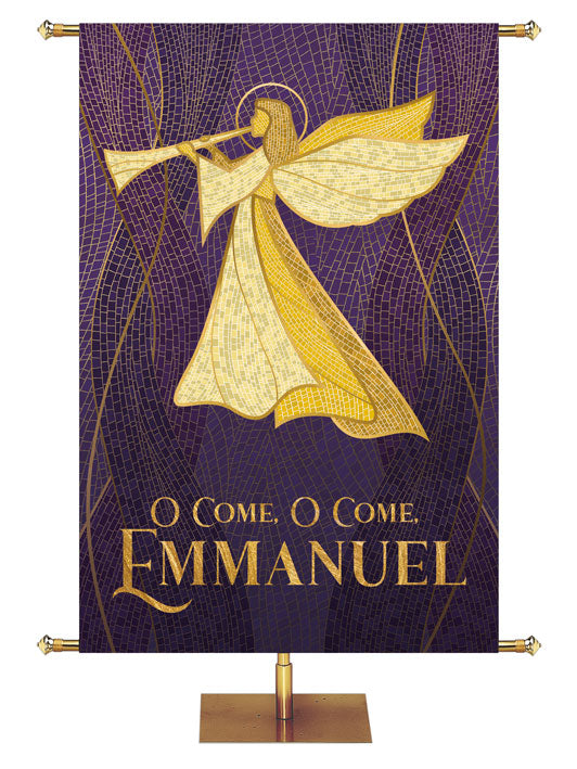 O Come, O Come, Emmanuel Christmas Mosaic