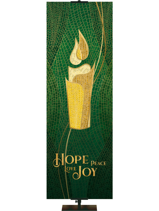 Christmas Mosaic Hope Peace Love Joy