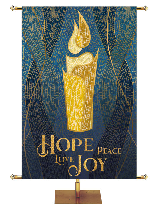 Christmas Mosaic Hope Peace Love Joy