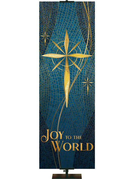 Mosaico navideño Alegría para el mundo
