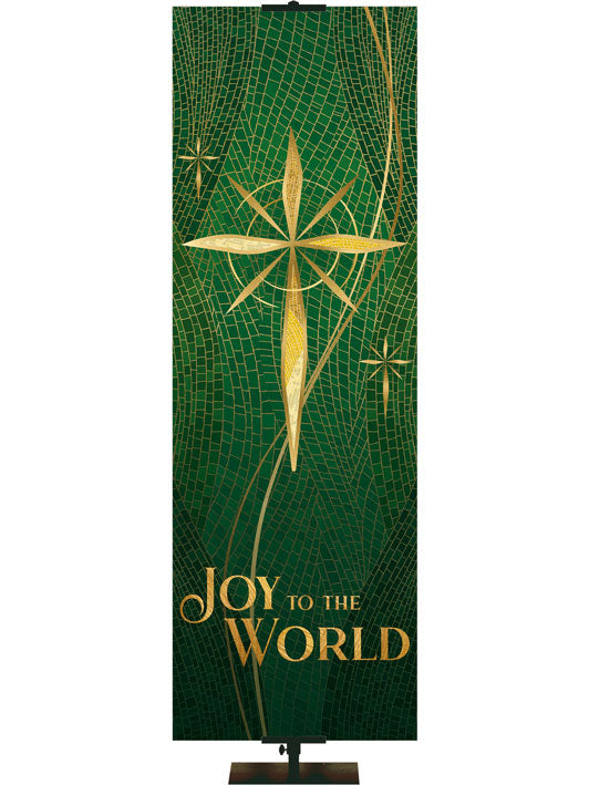 Mosaico navideño Alegría para el mundo