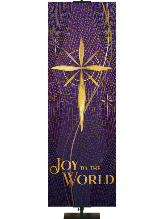 Mosaico navideño Alegría para el mundo