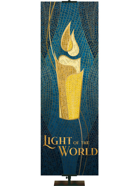 Christmas Mosaic Light Of The World