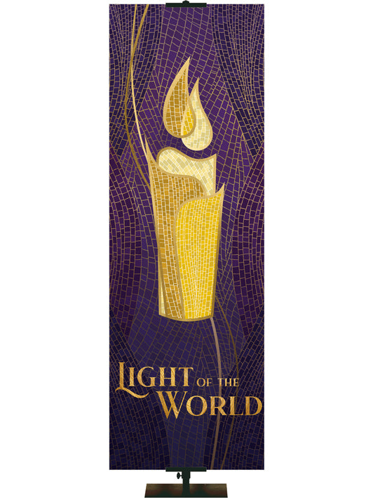 Christmas Mosaic Light Of The World
