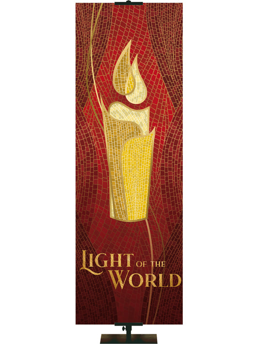 Christmas Mosaic Light Of The World