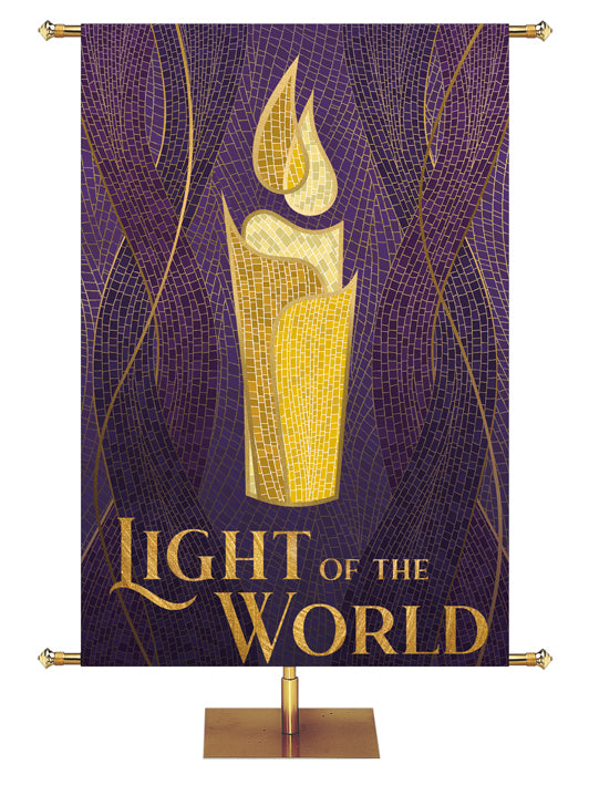 Christmas Mosaic Church Banners - Intricate, Artistic Displays for the ...