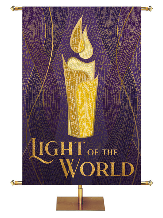Christmas Mosaic Light Of The World