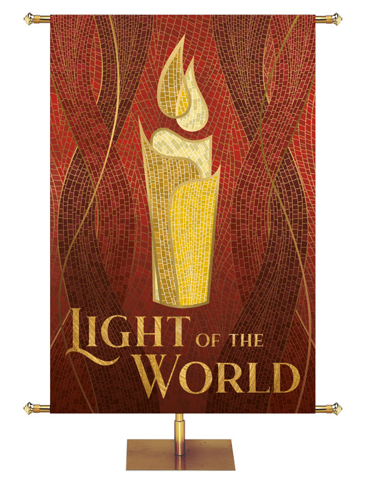 Christmas Mosaic Light Of The World