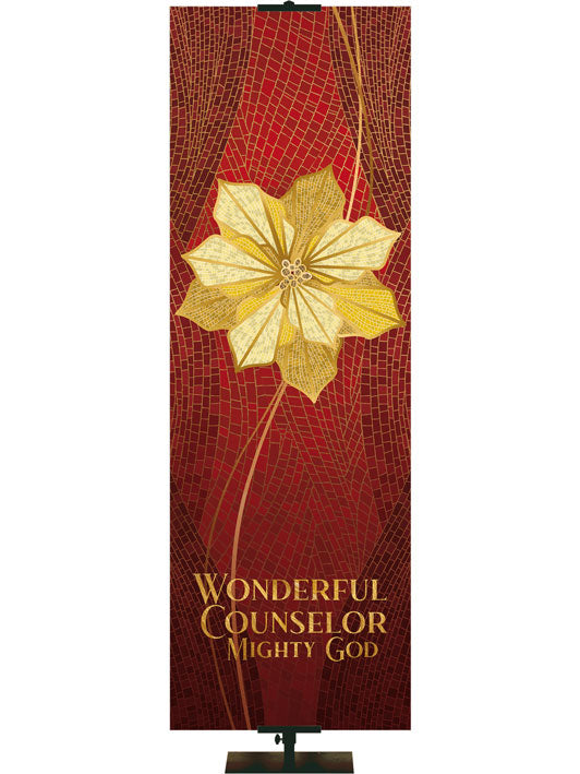Wonderful Counselor Mighty God Christmas Mosaic
