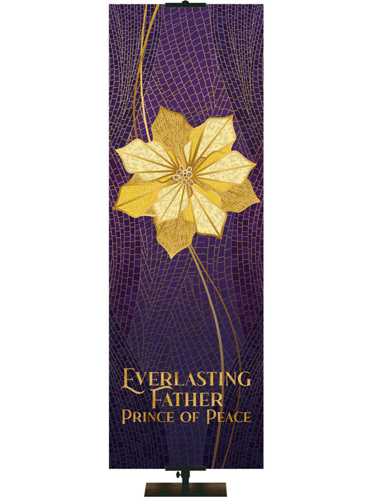 Everlasting Father Prince of Peace Christmas Mosaic