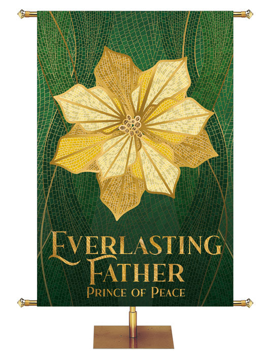 Everlasting Father Prince of Peace Christmas Mosaic