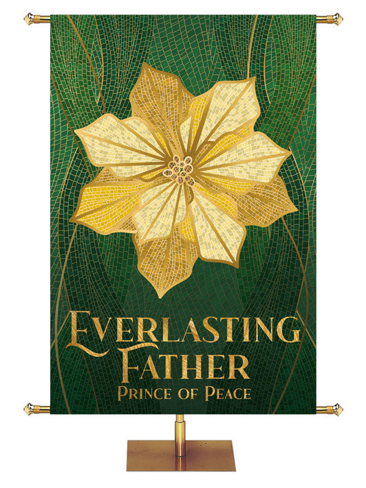 Everlasting Father Prince of Peace Christmas Mosaic