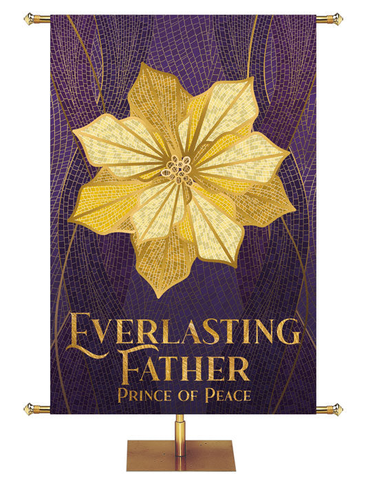 Everlasting Father Prince of Peace Christmas Mosaic