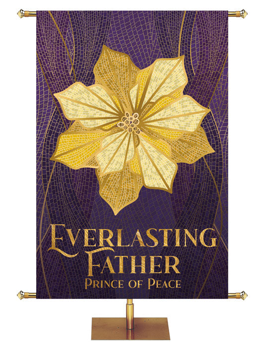 Everlasting Father Prince of Peace Christmas Mosaic