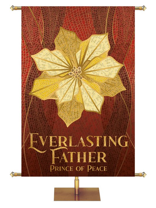 Everlasting Father Prince of Peace Christmas Mosaic