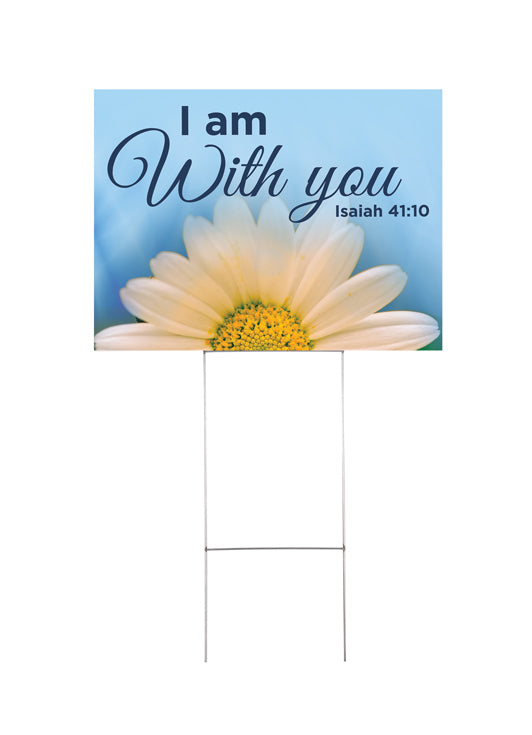 Memorial Custom Yard Sign Daisy Design
