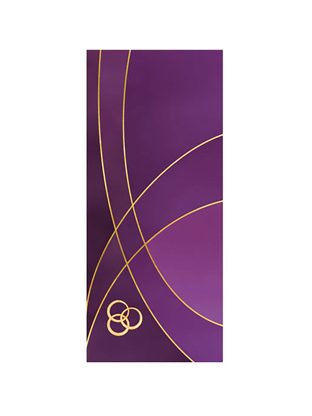 Irregular Liturgical Trinity Pulpit Scarf (Purple)