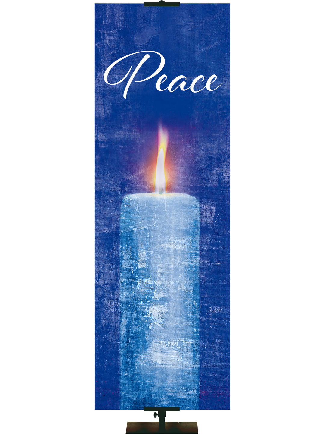 Advent Artistry Candle Peace - Advent Banners - PraiseBanners