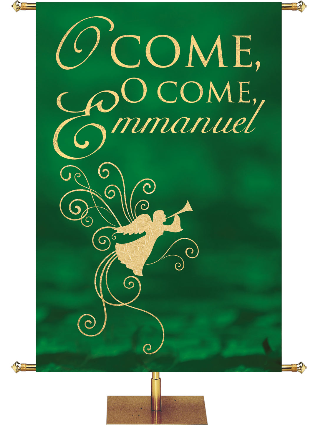 O Come, O Come Emmanuel Advent Foil Banner