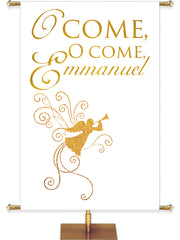 Advent Foil O Come, O Come Emmanuel - Advent Banners - PraiseBanners