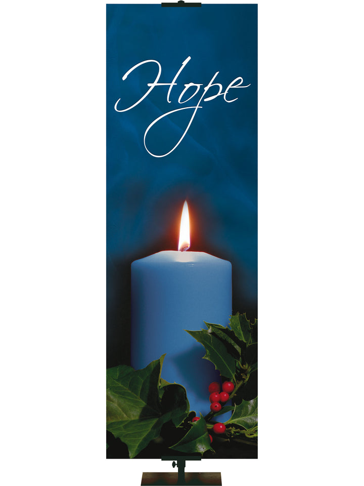 Advent Candle Banner Hope