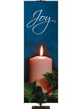 Advent Photo Candle Joy - Advent Banners - PraiseBanners