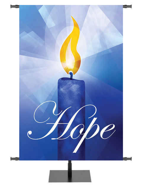 Hope Candle Liturgical Advent Banner