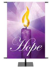 Symbols of the Liturgy Advent Hope Candle - Advent Banners - PraiseBanners