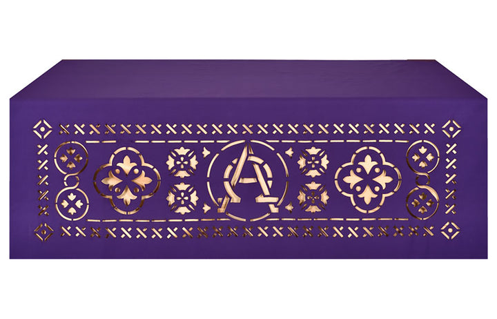 Altar Frontal Cloth Ecclesiastical Collection Alpha and Omega - Paraments - PraiseBanners