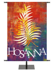 Brush Strokes of Easter Hosanna - Easter Banners - PraiseBanners